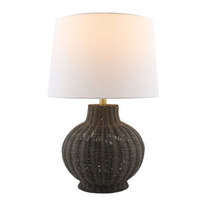   Modern European furniture - Rattan Base Accent Table Lamp S - www.oroa.com | Oroa.com