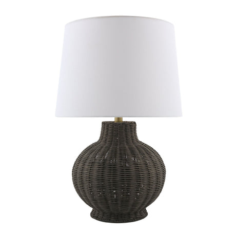 Modern European furniture - Rattan Base Accent Table Lamp S - www.oroa.com