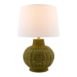 Modern European furniture - Rattan Base Accent Table Lamp S - www.oroa.com