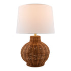Modern European furniture - Rattan Base Accent Table Lamp S - www.oroa.com