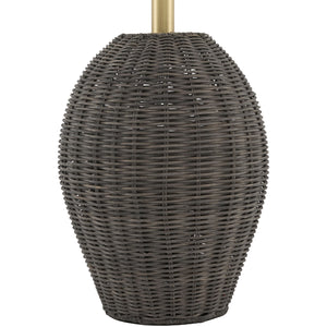   Modern European furniture - Rattan Base Accent Table Lamp L  - www.oroa.com | Oroa.com