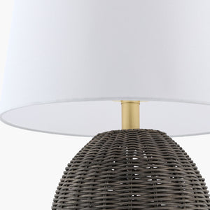   Modern European furniture - Rattan Base Accent Table Lamp L  - www.oroa.com | Oroa.com