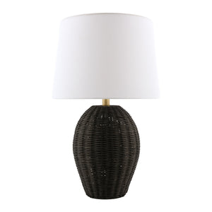   Modern European furniture - Rattan Base Accent Table Lamp L  - www.oroa.com | Oroa.com