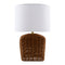 Modern European furniture - Rattan Base Linen Table Lamp  - www.oroa.com