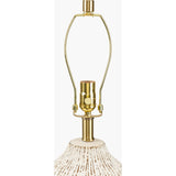 Modern European furniture - Rustic White Ceramic Table Lamp - www.oroa.com