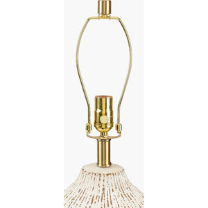   Modern European furniture - Rustic White Ceramic Table Lamp - www.oroa.com | Oroa.com