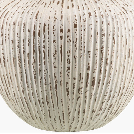Modern European furniture - Chrome White Ceramic Table Lamp - www.oroa.com