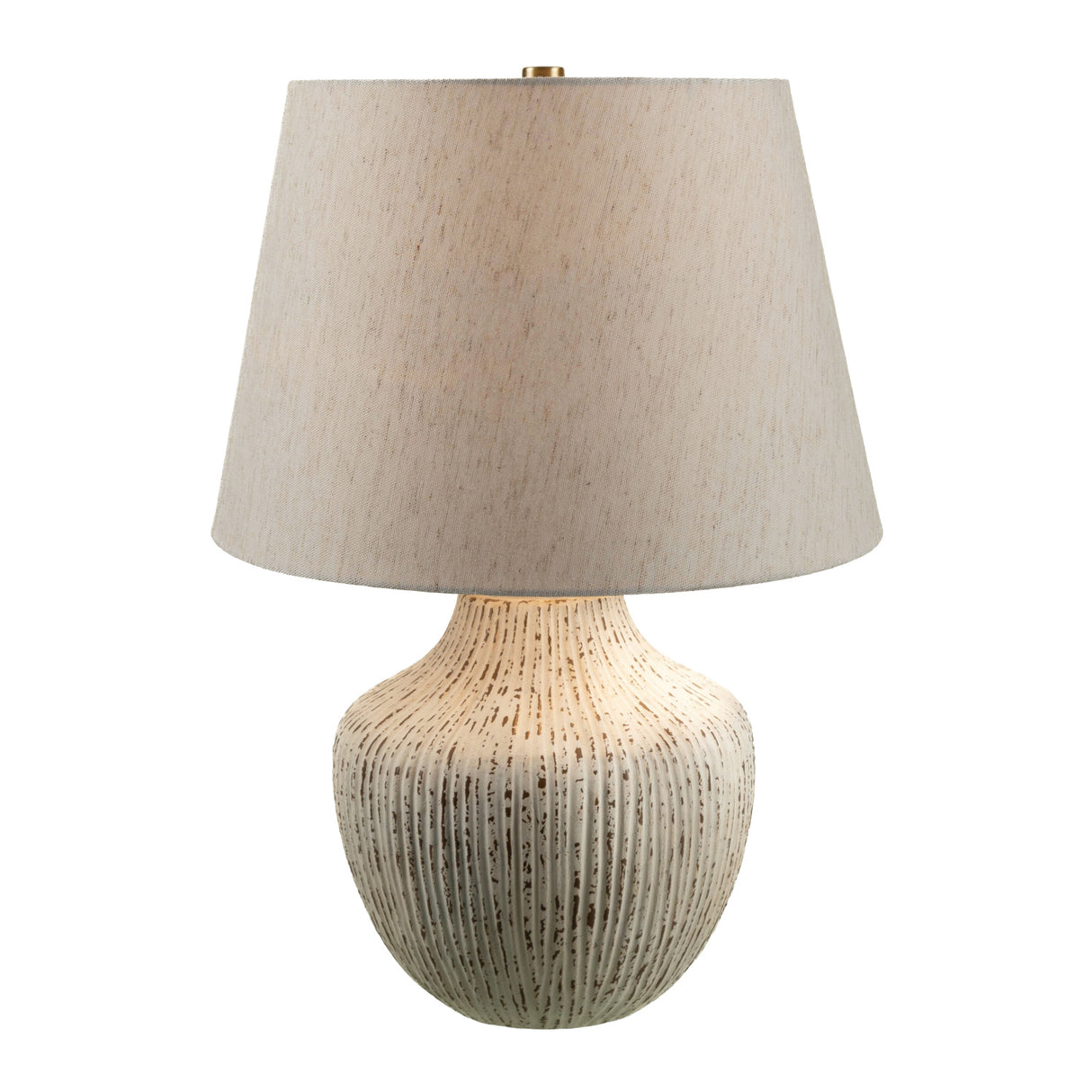   Modern European furniture - Chrome White Ceramic Table Lamp - www.oroa.com | Oroa.com