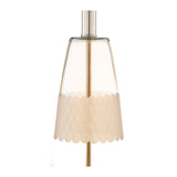 Modern European furniture - Clear Glass Accent Table Lamp - www.oroa.com