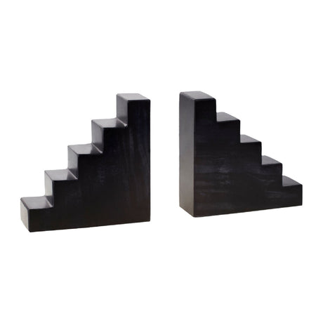 Modern European furniture - Marble Stairs Bookends (2) - www.oroa.com