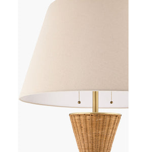   Geometrical Rattan Layer Floor Lamp | Oroa.com