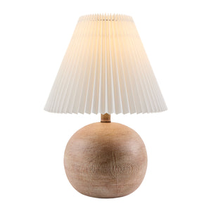   Modern European furniture - Pleated White Linen Table Lamp - www.oroa.com | Oroa.com