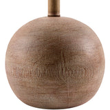 Modern European furniture - Pleated White Linen Table Lamp - www.oroa.com