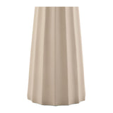 Modern European furniture - Scalloped White Cotton Table Lamp - www.oroa.com