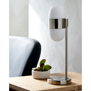   Modern European furniture - Metal Framed Glass Table Lamp - www.oroa.com | Oroa.com