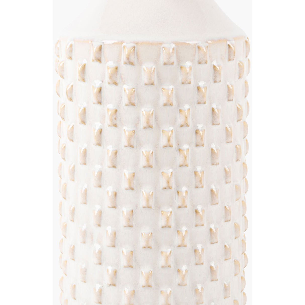   Modern European furniture - White Ceramic Linen Table Lamp - www.oroa.com | Oroa.com