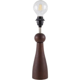 Modern European furniture - Wood Veneer Linen Table Lamp  - www.oroa.com