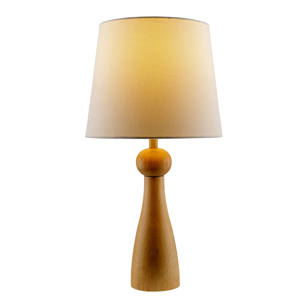   Modern European furniture - Wood Veneer Linen Table Lamp  - www.oroa.com | Oroa.com