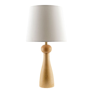   Modern European furniture - Wood Veneer Linen Table Lamp  - www.oroa.com | Oroa.com