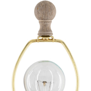   Weathered Gray Accent Table Lamp | Oroa.com