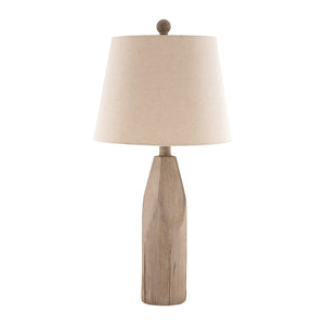   Weathered Gray Accent Table Lamp | Oroa.com