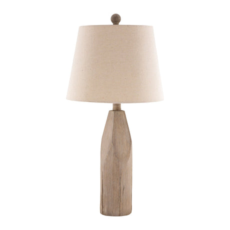 Modern European furniture - Weathered Gray Accent Table Lamp - www.oroa.com