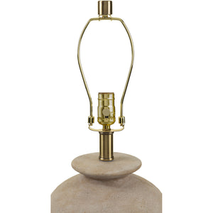   Rounded Cream Accent Table Lamp | Oroa.com