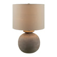 Modern European furniture - Rounded Cream Accent Table Lamp - www.oroa.com