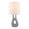 Modern European furniture - Textured Gray Accent Table Lamp - www.oroa.com