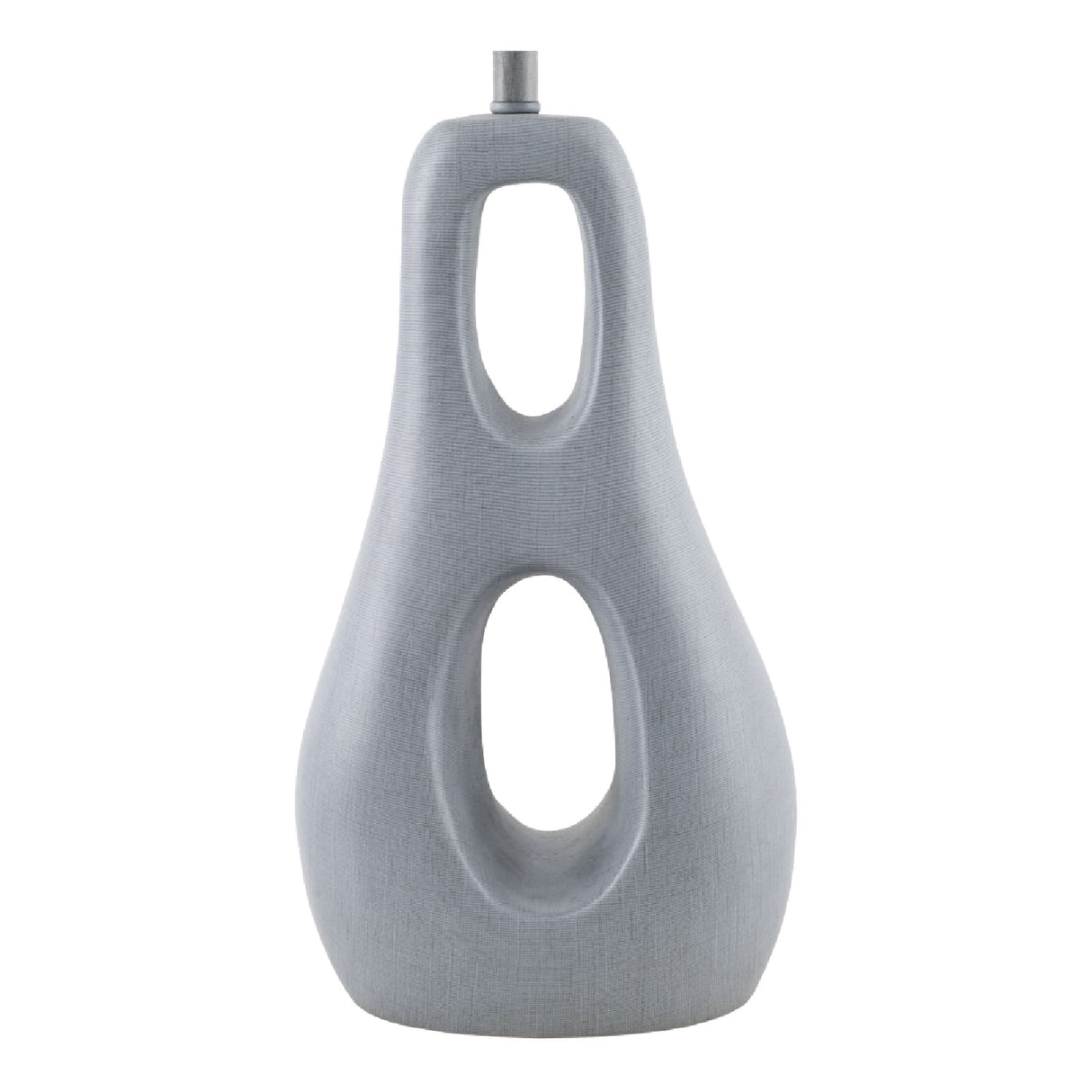   Textured Gray Accent Table Lamp | Oroa.com