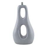 Modern European furniture - Textured Gray Accent Table Lamp - www.oroa.com