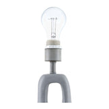 Modern European furniture - Textured Gray Accent Table Lamp - www.oroa.com