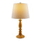 Modern European furniture - Linen Wood Veneer Table Lamp - www.oroa.com