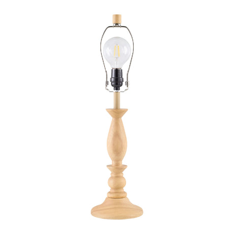 Modern European furniture - Linen Wood Veneer Table Lamp - www.oroa.com