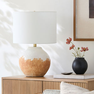   Modern European furniture - Two-Toned Ceramic Accent Table Lamp - www.oroa.com | Oroa.com