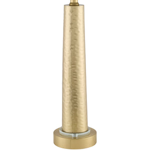   Modern European furniture - Fluted White Cotton Table Lamp - www.oroa.com | Oroa.com