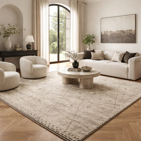   Modern furniture - Gray Hand-Knotted Wool Carpet - www.oroa.com | Oroa.com