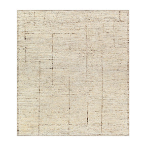Modern furniture - Cream Hand-Knotted Wool Carpet - www.oroa.com