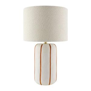   Modern European furniture - Line Painted Ceramic Table Lamp - www.oroa.com | Oroa.com