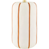Modern European furniture - Line Painted Ceramic Table Lamp - www.oroa.com