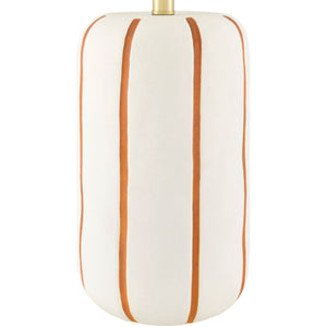   Modern European furniture - Line Painted Ceramic Table Lamp - www.oroa.com | Oroa.com