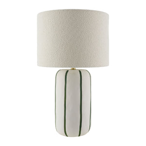   Modern European furniture - Line Painted Ceramic Table Lamp - www.oroa.com | Oroa.com
