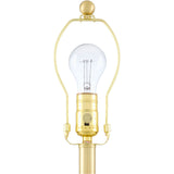 Modern European furniture - Line Painted Ceramic Table Lamp - www.oroa.com