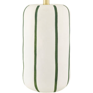   Modern European furniture - Line Painted Ceramic Table Lamp - www.oroa.com | Oroa.com