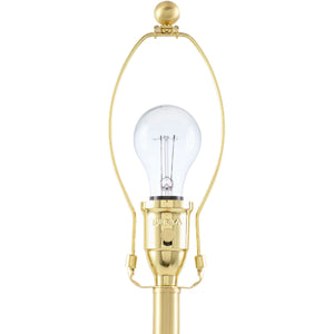   Modern European furniture - Scalloped White Linen Table Lamp - www.oroa.com | Oroa.com
