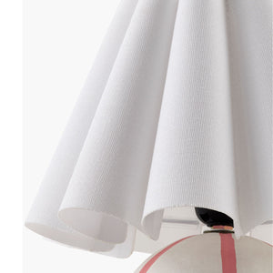   Modern European furniture - Lined Round Ceramic Table Lamp - www.oroa.com | Oroa.com