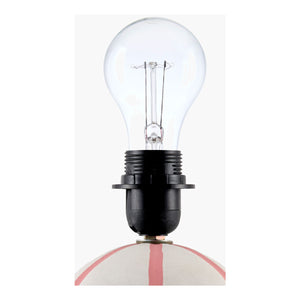   Modern European furniture - Lined Round Ceramic Table Lamp - www.oroa.com | Oroa.com