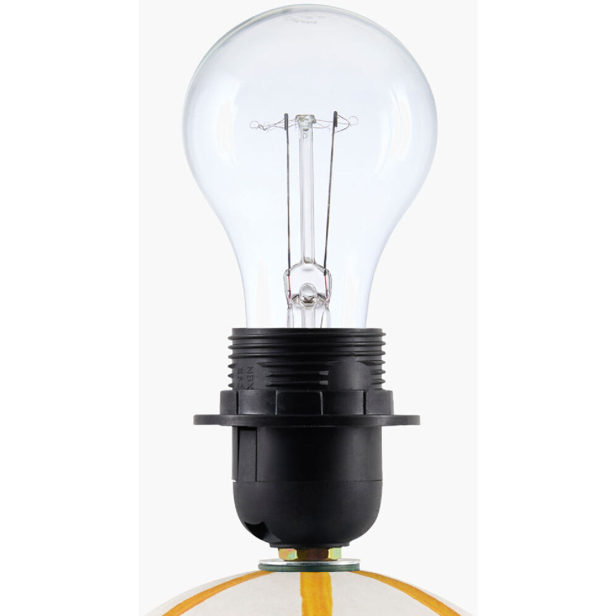   Modern European furniture - Lined Round Ceramic Table Lamp - www.oroa.com | Oroa.com