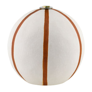   Modern European furniture - Lined Round Ceramic Table Lamp - www.oroa.com | Oroa.com