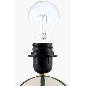   Modern European furniture - Lined Round Ceramic Table Lamp - www.oroa.com | Oroa.com